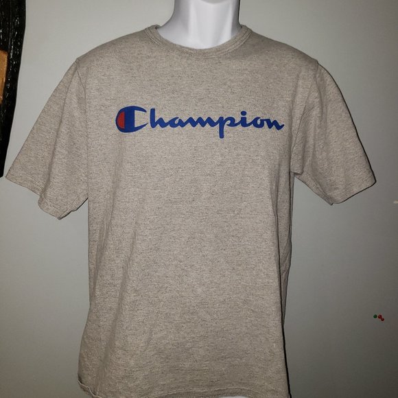 Vintage Blue Bar Champion Logo Tee - Picture 1 of 5